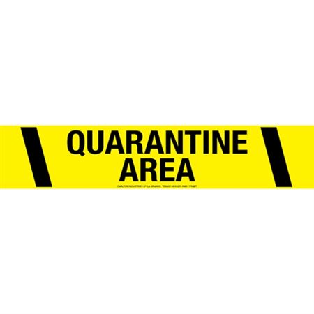 Quarantine Area Barricade Tape